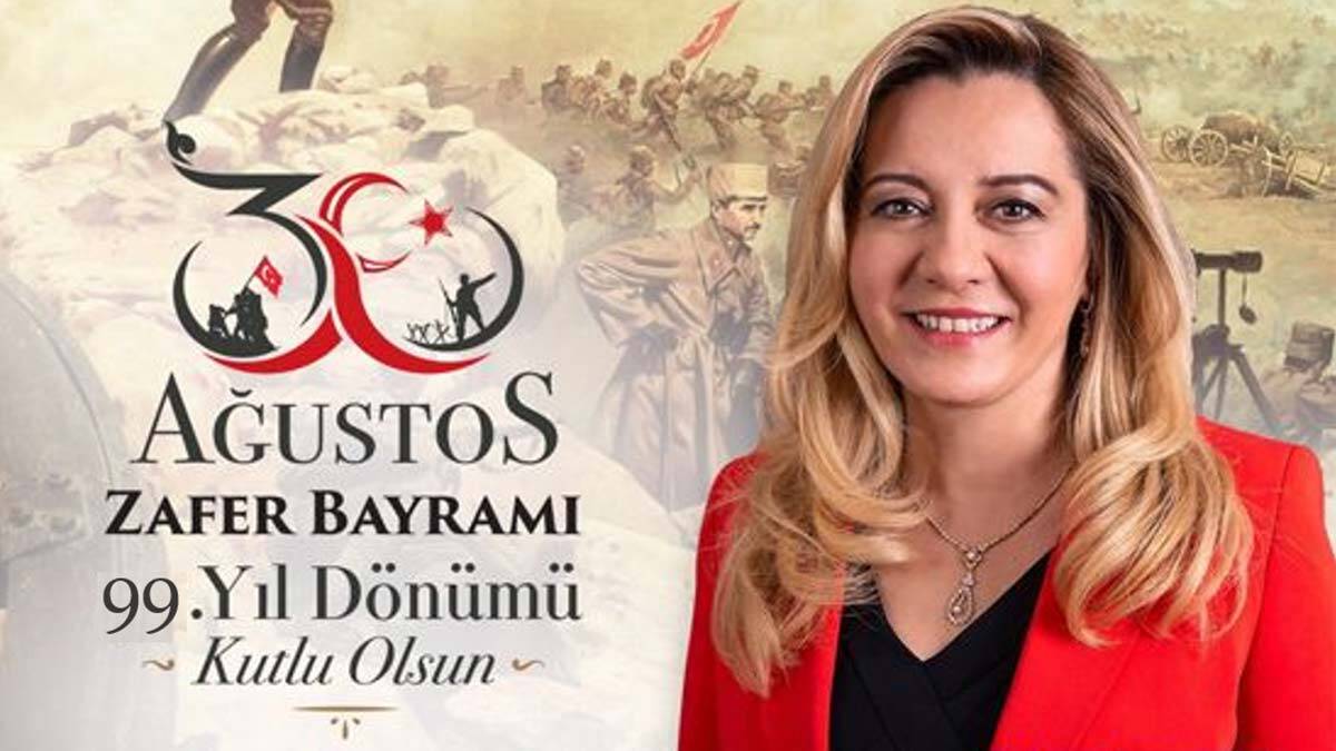 Aylin Cesur'dan 30 Ağustos Zafer Bayramı mesajı