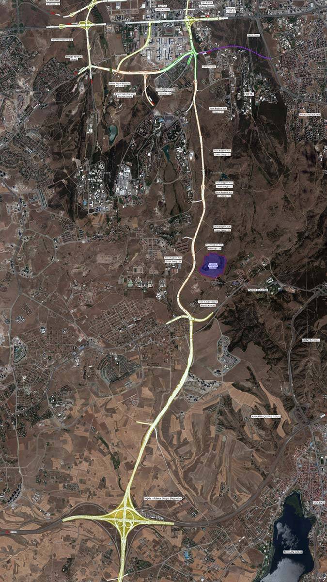 Büyükşehir'den Bilkent-İncek Bulvarı yapımı