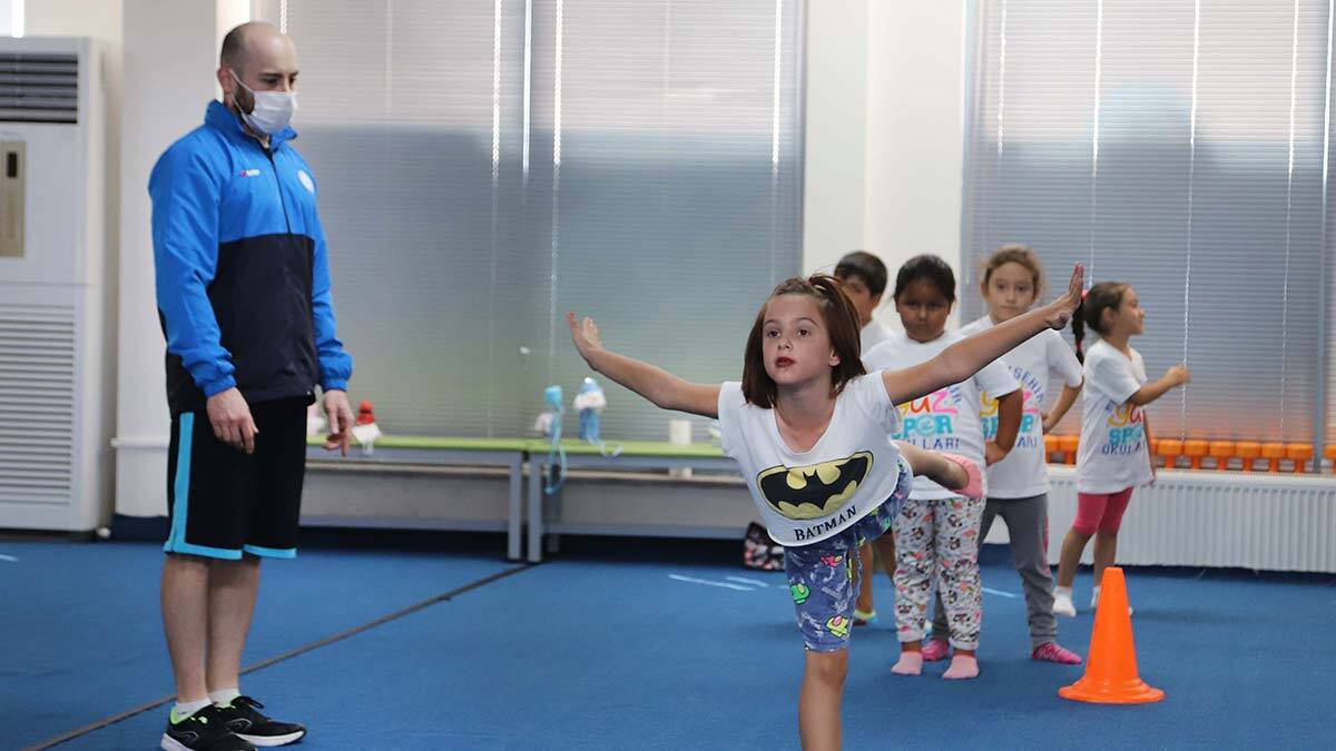 Yaz spor okullarına büyük ilgi