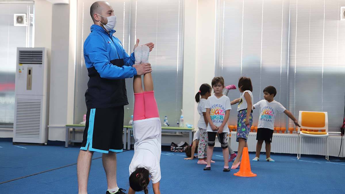 Yaz spor okullarına büyük ilgi