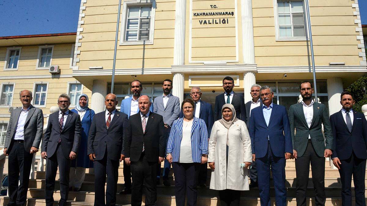 Bakan Derya Yanık Kahramanmaraş'ta