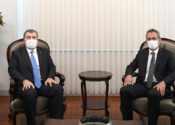 Bakan Koca'dan Milli Eğitim Bakanı Özer'e ziyaret