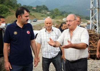 Bakan Kurum Bartın'da yaraların sarılacağını söyledi