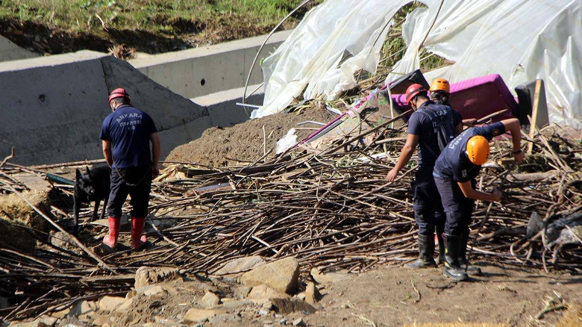 Bartın'da selde kaybolan kadının cansız bedeni bulundu
