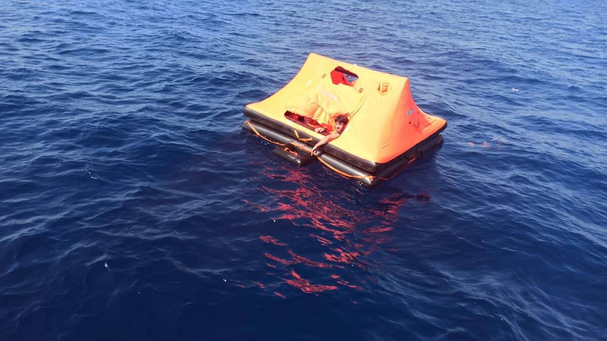 Bodrum'da kaçak göçmenler kurtarıldı