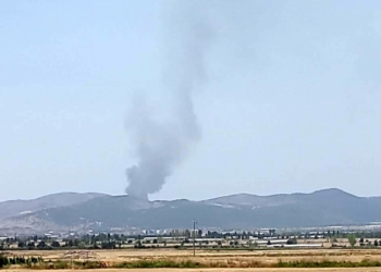 Burdur'da orman yangını çıktı