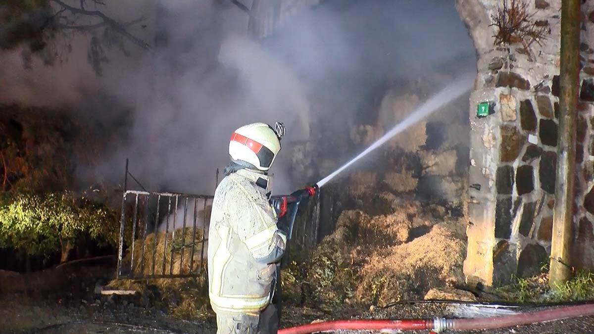 Bursa'da 6 farklı noktada eş zamanlı yangın