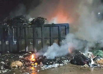 Bursa'da geri dönüşüm tesisinde yangın