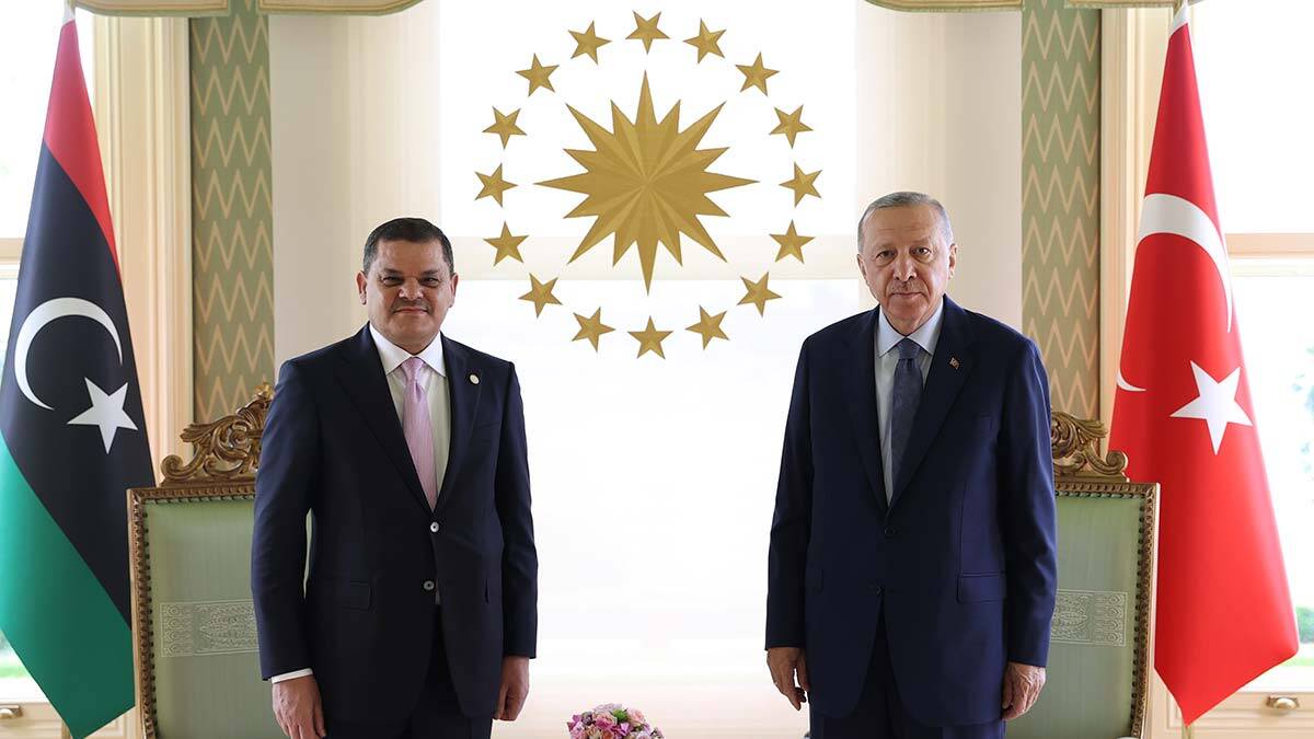 Cumhurbaşkanı Erdoğan Libya Başbakanı ile görüştü