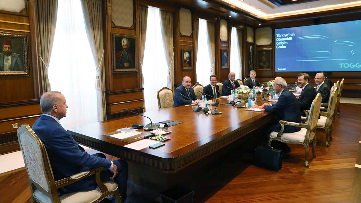 Cumhurbaşkanı TOGG Yönetim Kurulu'nu kabul etti