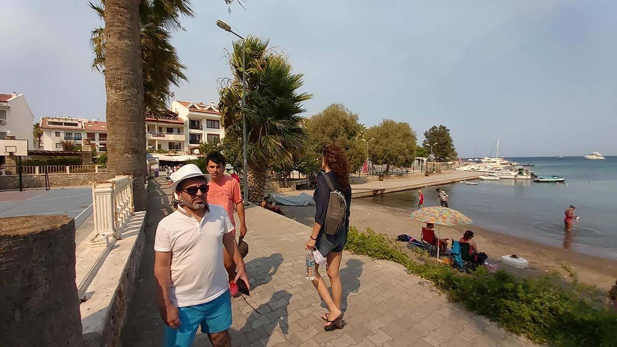 Datça'da deprem korkuttu