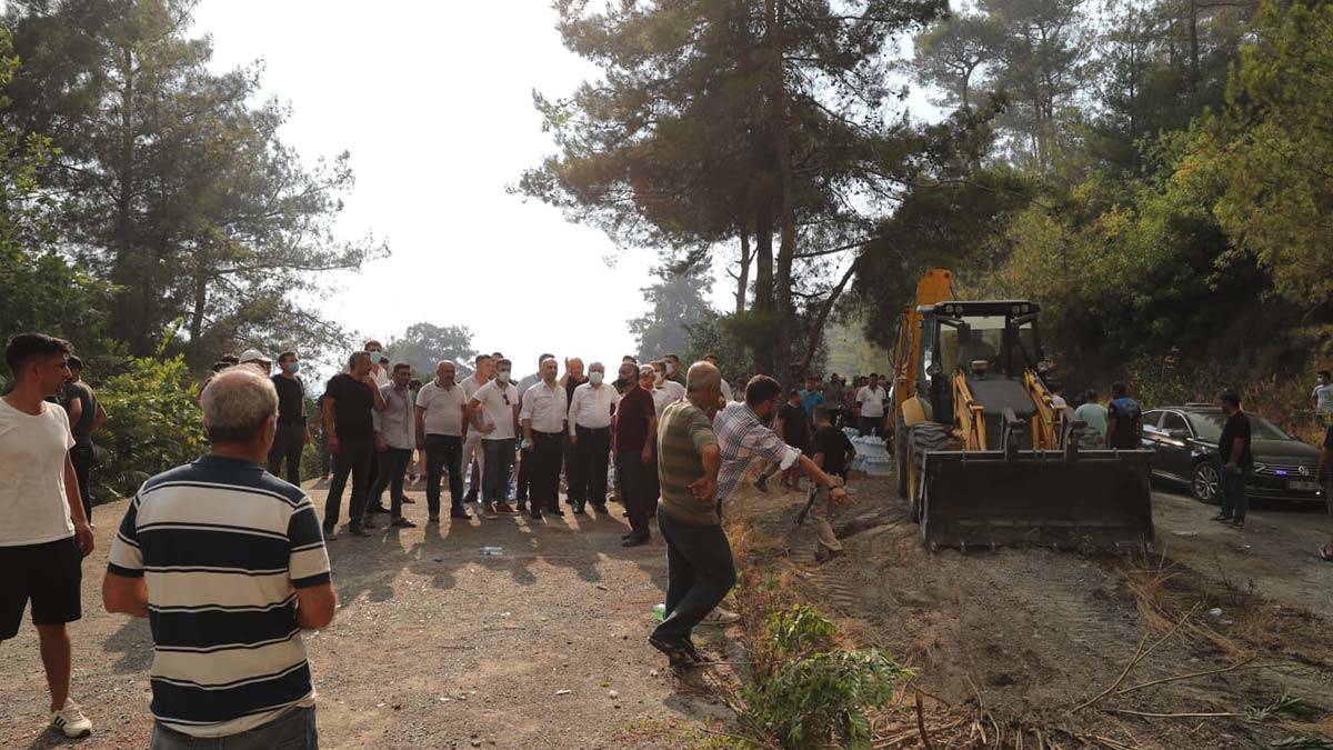 Dörtyol'daki yangında 15 hektar alan zarar gördü