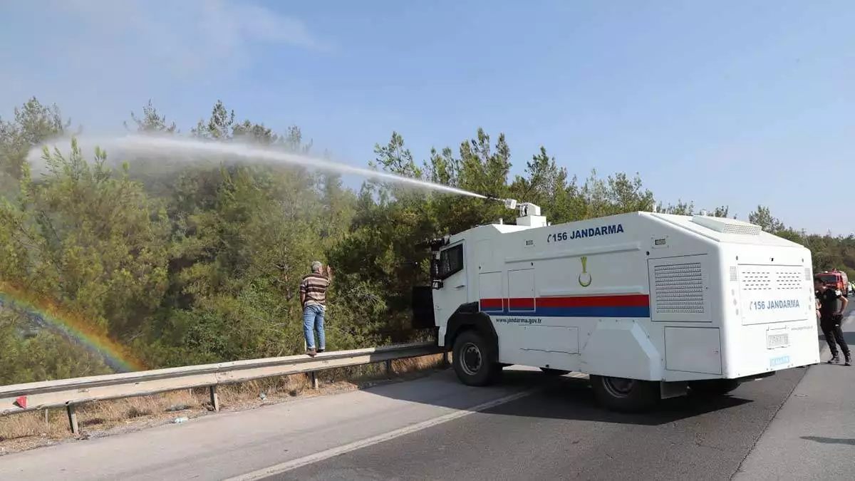 Dörtyol'daki yangında 15 hektar alan zarar gördü