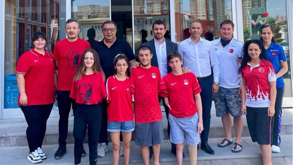 Eskişehir Büyükşehir’den Sümeyye Boyacı'ya ziyaret