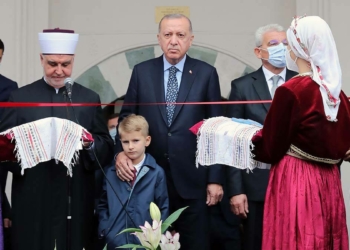 Erdoğan Başçarşı Camisi'nin açılışını gerçekleştirdi