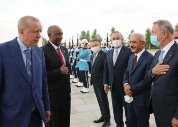 Erdoğan Sudan Egemenlik Konsey Başkanı ile görüştü