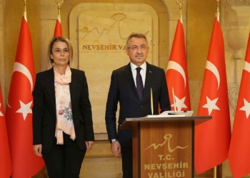 Fuat Oktay çeşitli ziyaretler için Nevşehir'de