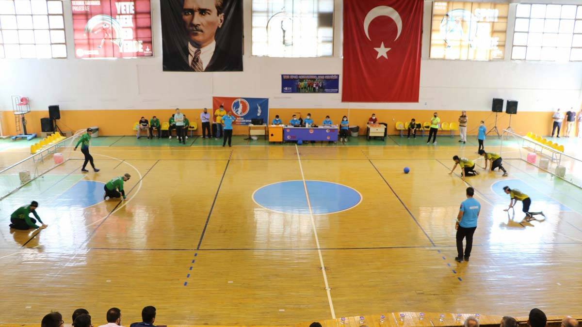 Goalball turnuvaları Niğde’de başladı