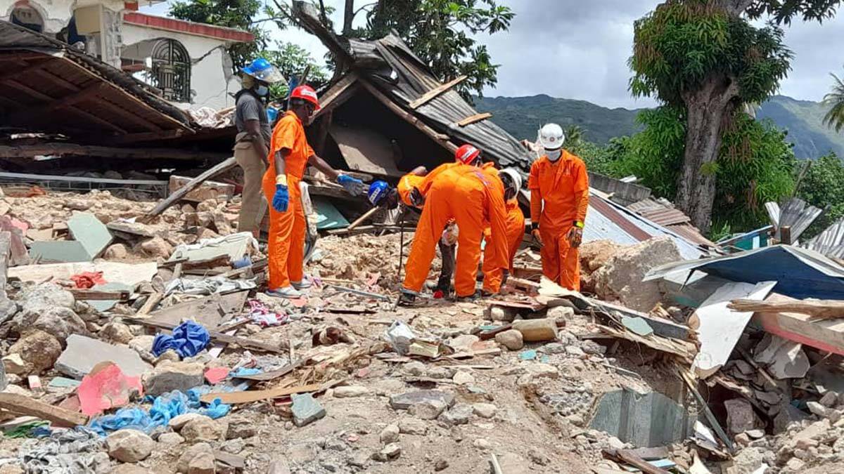 Haiti'deki depremde can kaybı 2 bin 207'ye ulaştı