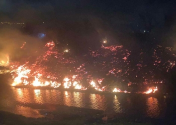 Hatay'da Asi Nehri kıyısında yangın çıktı