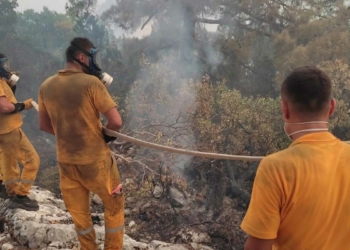 Isparta'daki yangın 5'inci gününde