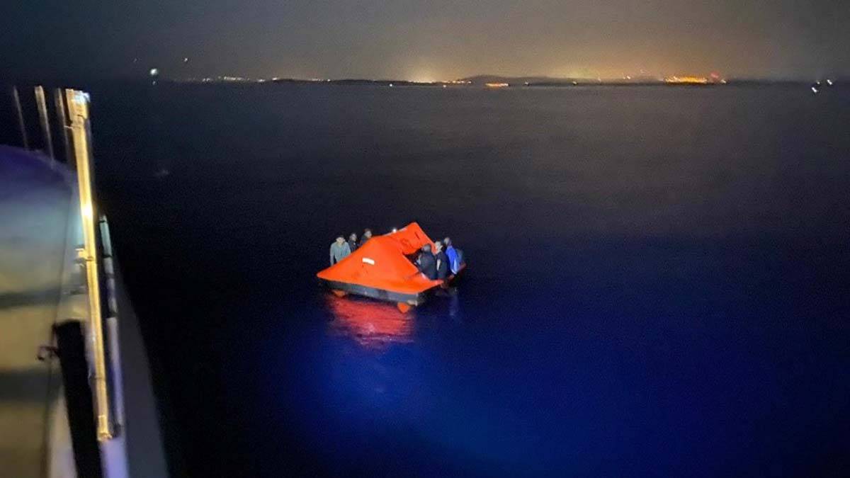 İzmir açıklarında 191 kaçak göçmen yakalandı