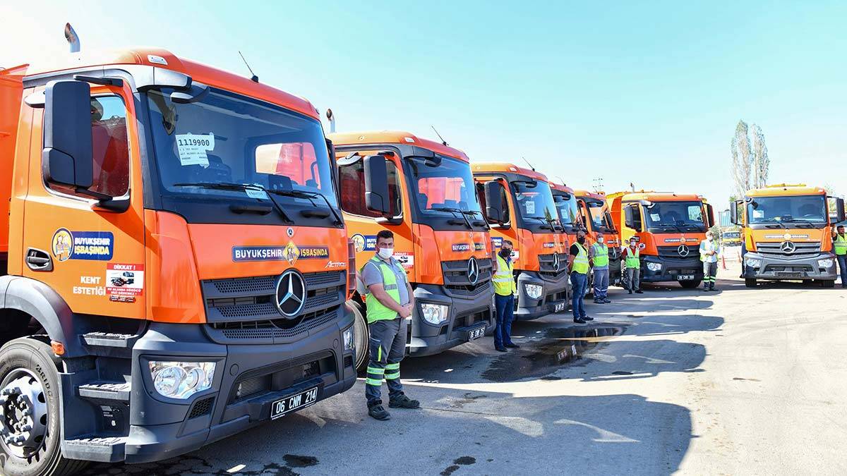 Büyükşehir temizlik filosunu güçlendirdi