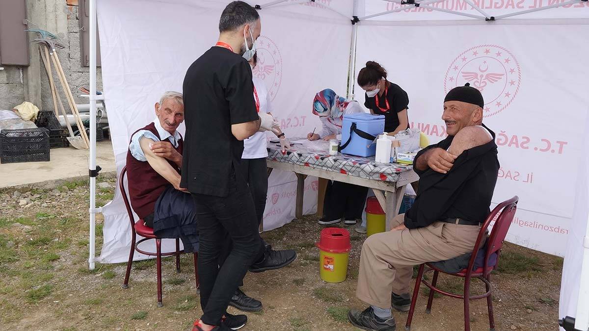 Karadeniz yaylalarında aşı seferberliği