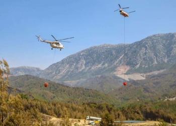 Manavgat'taki büyük yangın 10'uncu gününde