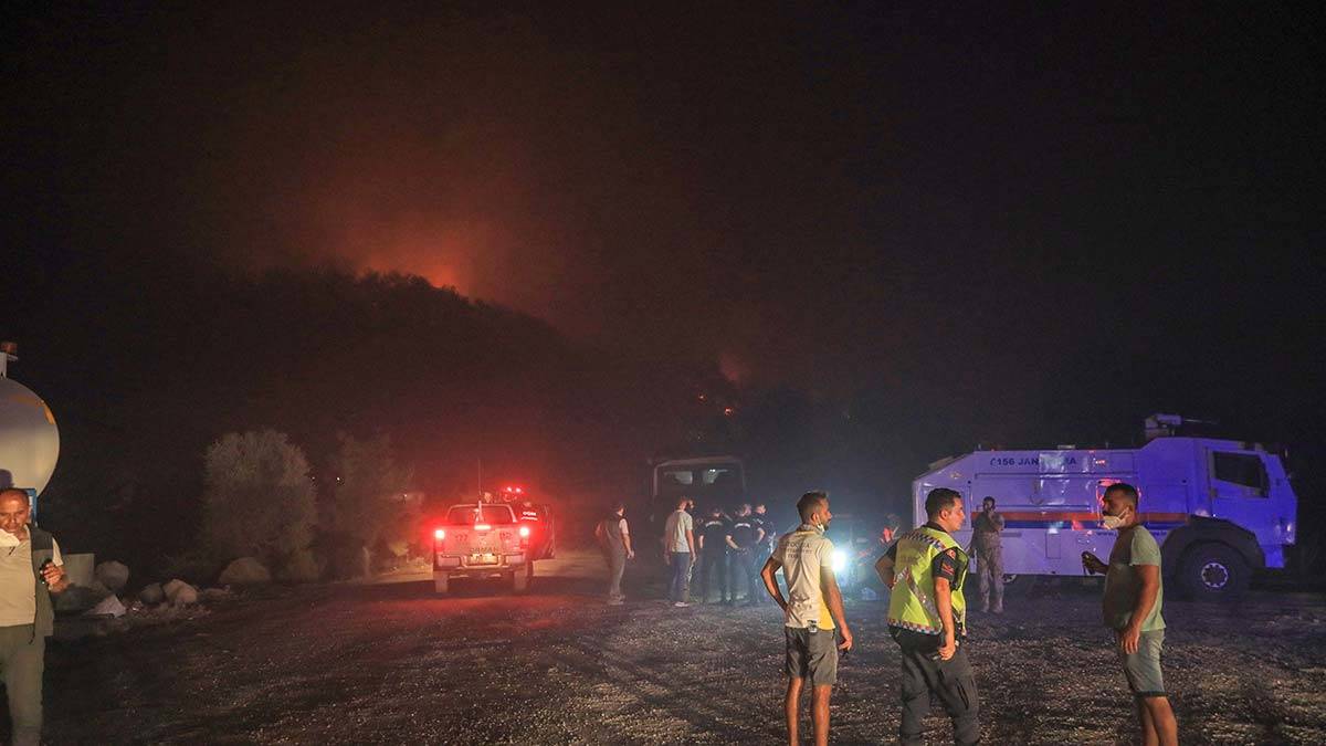 Manavgat'taki büyük yangın 9'uncu gününde