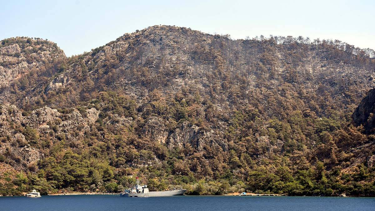 Marmaris'te yangın kontrol altında