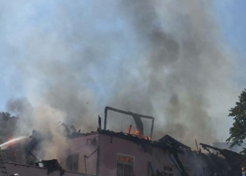 Mersin'de sit alanındaki 2 evde yangın