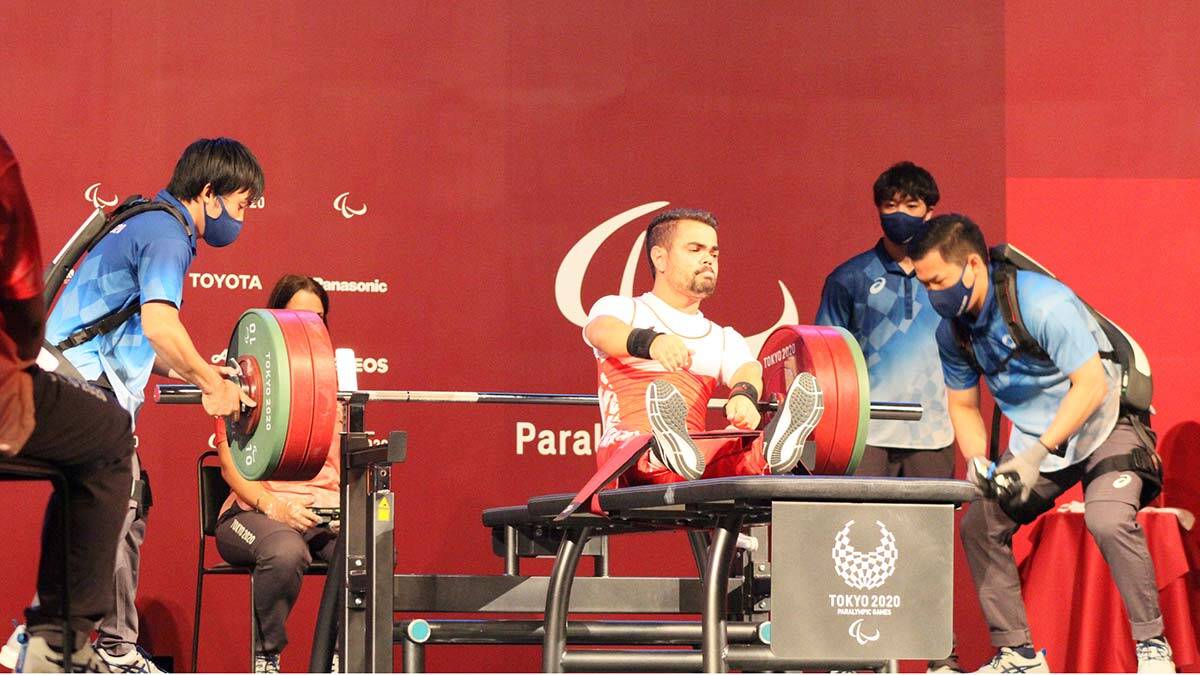 Milli para halterci Kayapınar Tokyo'da 5'inci oldu