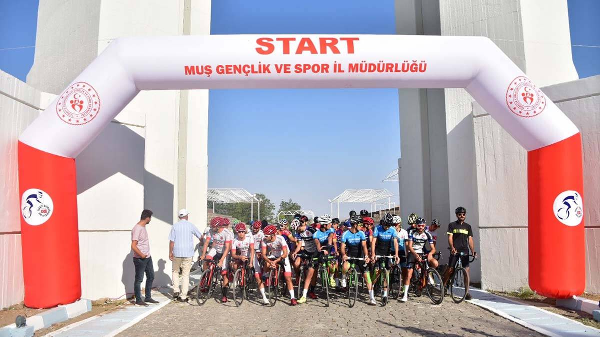 Muş'ta Malazgirt Zafer Kupası Yol Yarışları