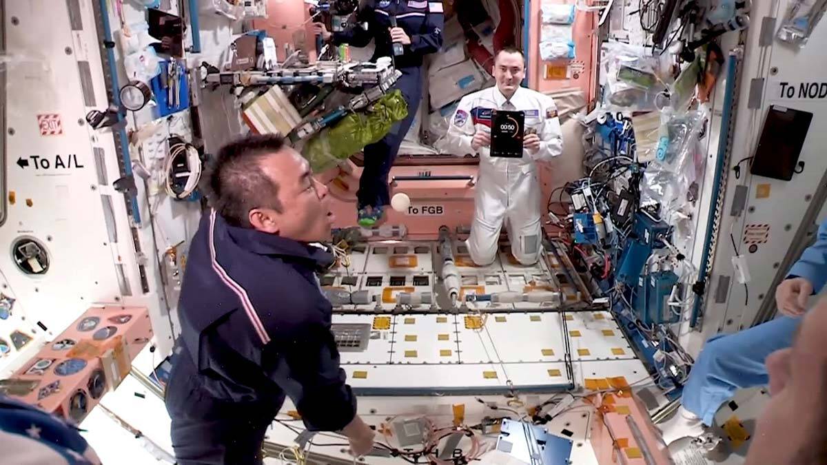 Olimpiyatları kutlamak için Uzay Oyunları düzenlendi