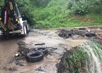Ordu'da sel ve heyelan sonrası hasar tespiti