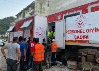 Personel Giyim TIR'ı 617 kişiye hizmet verdi