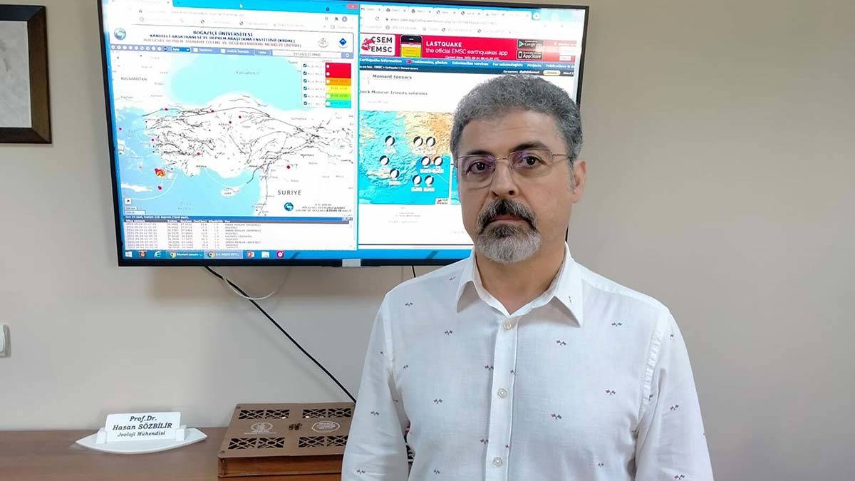 Prof. Dr. Sözbilir Datça depremlerini değerlendirdi