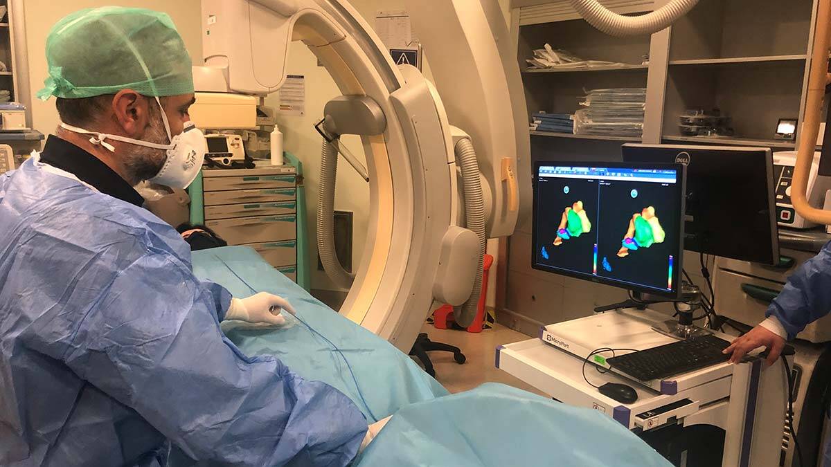 Ritim bozukluğu tanısı için 3 boyutlu haritalama