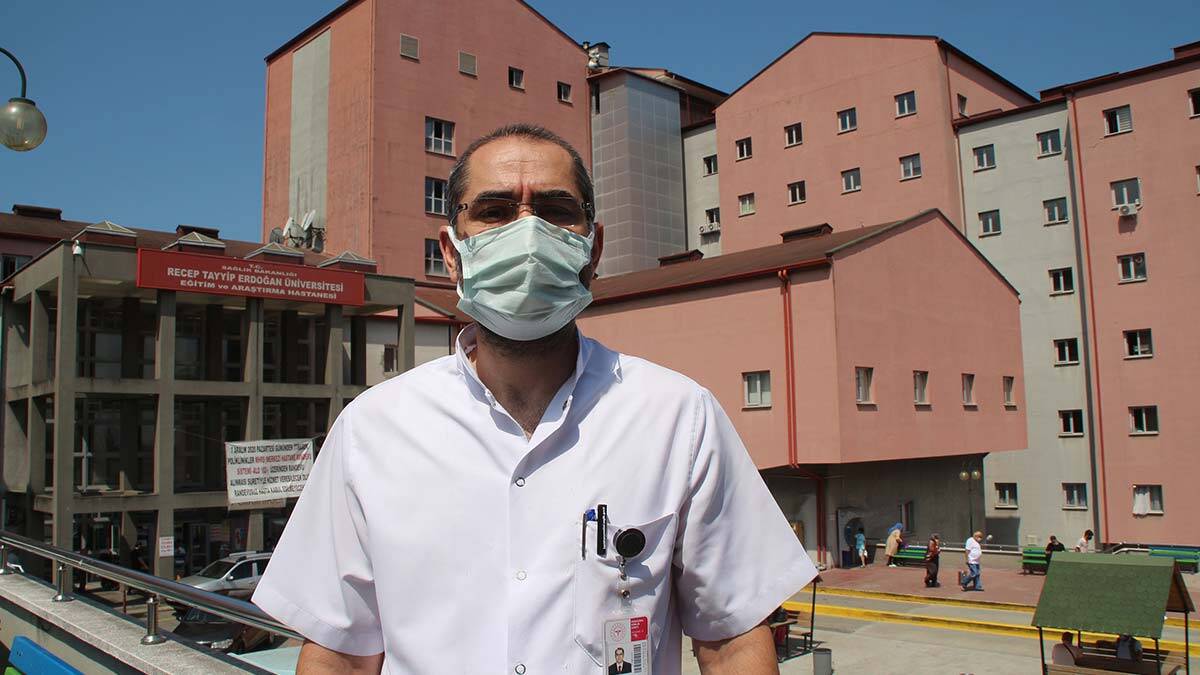 Rize'de covid-19 vakaları için ilave servis