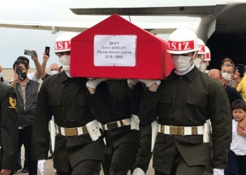 Şehit Uzman Çavuş Şebelek’in cenazesi Trabzon’da