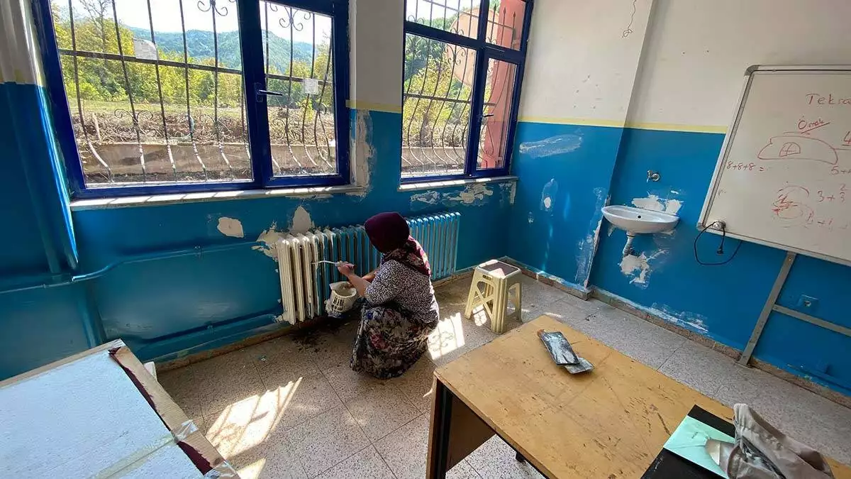 Selden zarar goren ilkokul egitime hazirlaniyor 2 - yerel haberler - haberton