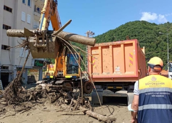 Sinop'ta sel felaketinde hasar tespit çalışmaları sürüyor