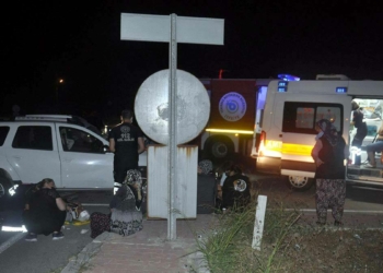 Tekirdağ'da kaza: Şehit anne ve babası yaralandı