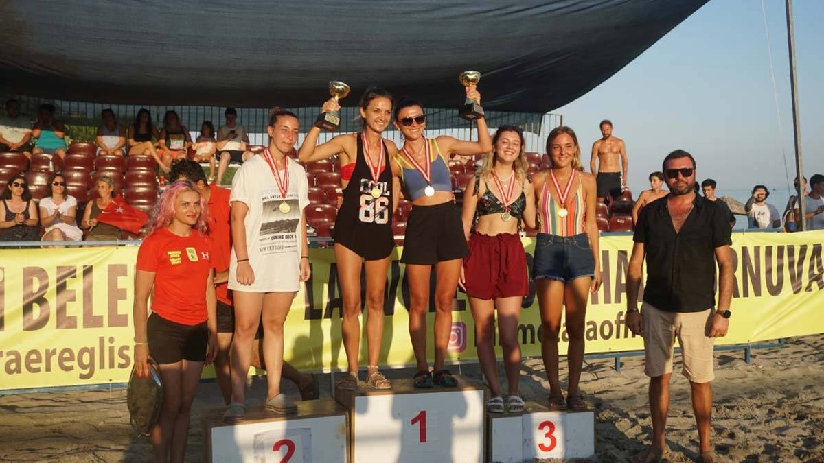 Tekirdağ'da uluslararası plaj voleybolu heyecanı