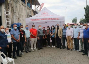 Trabzon'da Hayden Sürmene aşı olmaya kampanyası