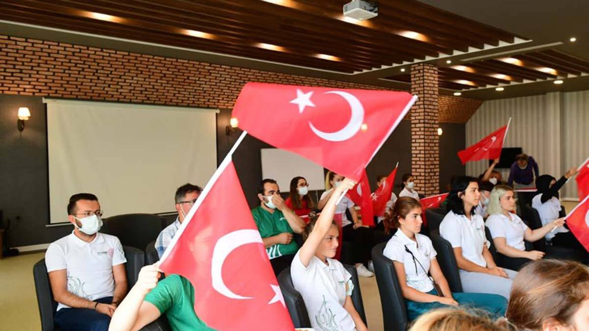 Trabzon’da olimpiyat madalyası sevinci