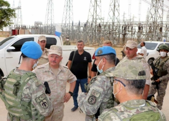 Türk ve Rus askerlerinden Resulayn'da inceleme