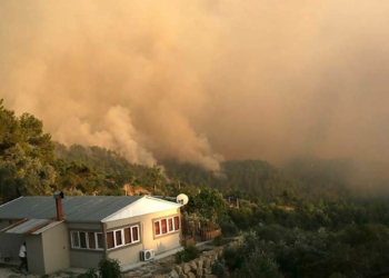 Yangın bölgelerine 62,5 milyon TL nakdi yardım