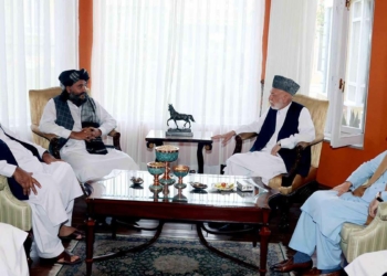 Karzai Taliban'la görüştü